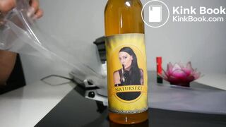 A bottle of pis and a jar of shit, ready to deliver, ScatKings.com Scat Porn 12 ScatKings.com Scat Porn