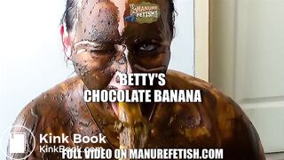 Betty's Chocolate Banana - scat masturbation, ScatKings.com Scat Porn 13 ScatKings.com Scat Porn