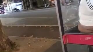 Black woman shit in a phone booth, ScatKings.com Scat Porn 6 ScatKings.com Scat Porn