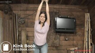 Bound girl desperately released enema in jeans, ScatKings.com Scat Porn 1 ScatKings.com Scat Porn