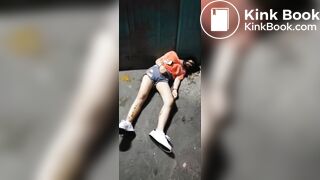Drunk girl shit diarrhea her pants #1, ScatKings.com Scat Porn 15 ScatKings.com Scat Porn