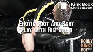 Erotic Foot and Scat Play with Rim Chair, ScatKings.com Scat Porn 14 ScatKings.com Scat Porn