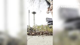 Girl peeing and shitting outside, ScatKings.com Scat Porn 13 ScatKings.com Scat Porn