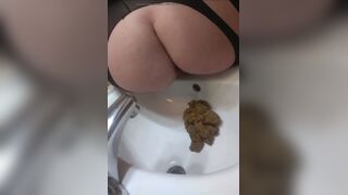 Girl pooping in sink - video 2, ScatKings.com Scat Porn 11 ScatKings.com Scat Porn