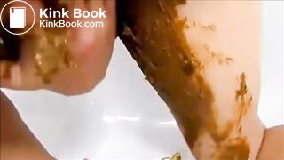 Girl shitting masturbating with toys and squirting, ScatKings.com Scat Porn 1 ScatKings.com Scat Porn