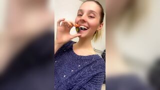 Gorgeous girl cleans plug, ScatKings.com Scat Porn 7 ScatKings.com Scat Porn