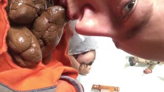 Guy lick and sniff girlfriend poo, ScatKings.com Scat Porn 8 ScatKings.com Scat Porn