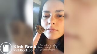 Kinky BBW eating her own waste, ScatKings.com Scat Porn 6 ScatKings.com Scat Porn
