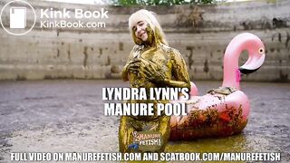 Lyndra Lynns Manure Pool swimming in cowshit, ScatKings.com Scat Porn 7 ScatKings.com Scat Porn