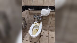 Nasty restroom mess, ScatKings.com Scat Porn 14 ScatKings.com Scat Porn
