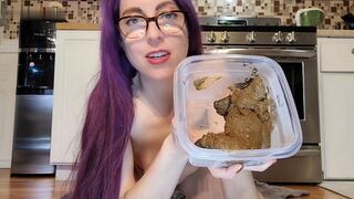 Nerdy girl scats and masturbates for you, ScatKings.com Scat Porn 13 ScatKings.com Scat Porn