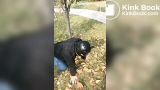 Outdoor toilet slave, ScatKings.com Scat Porn 1 ScatKings.com Scat Porn