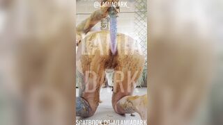 Playing dirty after coffee @lamiadark_, ScatKings.com Scat Porn 16 ScatKings.com Scat Porn