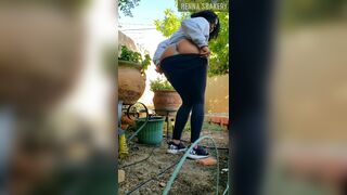 Sexii Chick Takes a Shit in neighbors Garden, ScatKings.com Scat Porn 12 ScatKings.com Scat Porn