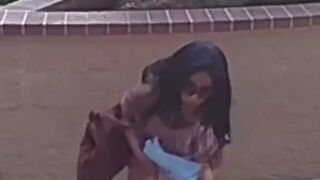 Sexy Latina takes a big shit out in public, ScatKings.com Scat Porn 16 ScatKings.com Scat Porn