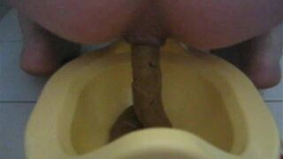 Shit into a plastic potty, ScatKings.com Scat Porn 6 ScatKings.com Scat Porn