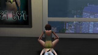 Sims 4 girl takes fat shit on guys stomach, ScatKings.com Scat Porn 4 ScatKings.com Scat Porn