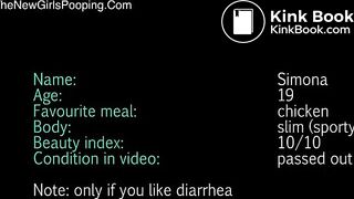 Sleeping girl pooping after enema, ScatKings.com Scat Porn 17 ScatKings.com Scat Porn