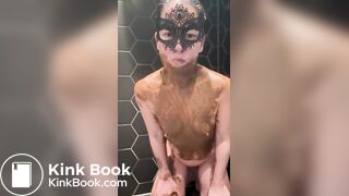 Smearing and eating her own shit - Scat slave girl, ScatKings.com Scat Porn 4 ScatKings.com Scat Porn