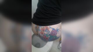 Tatoed woman take a big dump, ScatKings.com Scat Porn 10 ScatKings.com Scat Porn