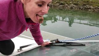 Using a slut to clean the bird poop, ScatKings.com Scat Porn 5 ScatKings.com Scat Porn