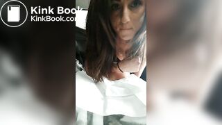 Woman shitting in car, ScatKings.com Scat Porn 13 ScatKings.com Scat Porn