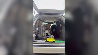 brave girl shits outside behind busy high way, ScatKings.com Scat Porn 1 ScatKings.com Scat Porn