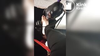 slave cleans up her shitty toes. and loves it., ScatKings.com Scat Porn 15 ScatKings.com Scat Porn